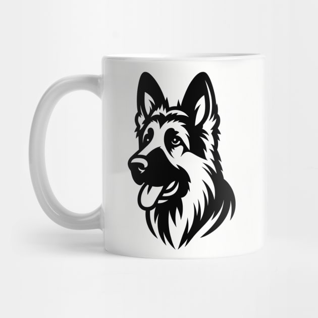 German Shepherd Dog by KayBee Gift Shop